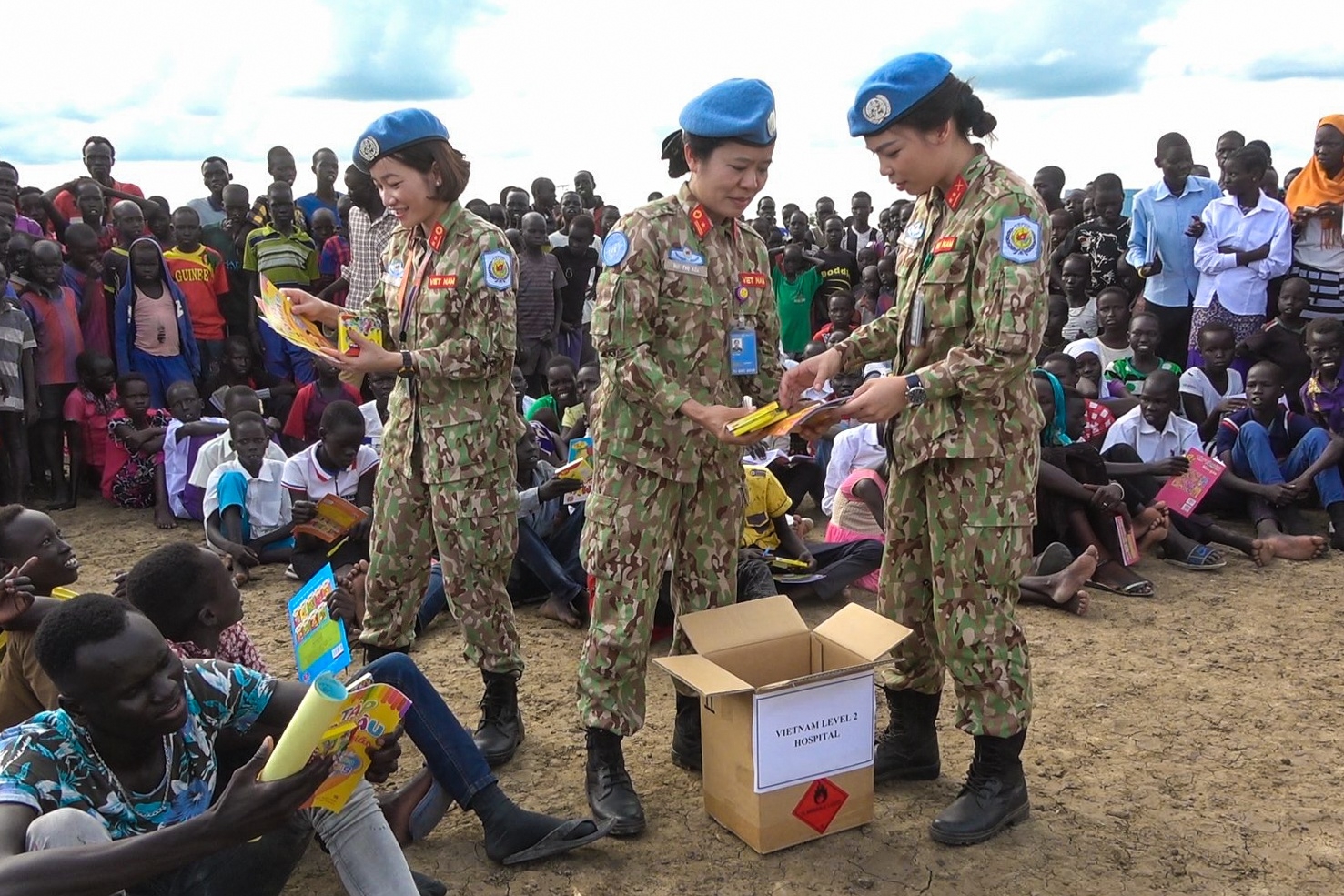 The journey to South Sudan of the 25-year-old Vietnamese female peacekeeper